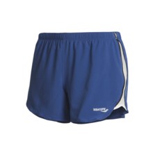 Saucony Run Lux II Shorts (For Women) in Pacific/White - Closeouts