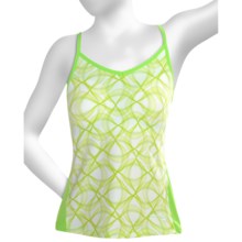 Saucony Spark Tank Top - Built-In Bra (For Women) in Nimble Green - Closeouts