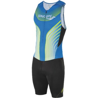 Saucony Tri Suit - UPF 50+ (For Men) in Astro Blue