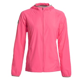 Saucony Ultralite Stride Jacket (For Women) in Vizipro Pink