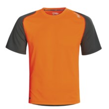 Saucony Vortex II Shirt - Recycled Materials, UPF 50+, Short Sleeve (For Men) in Vizipro - Closeouts