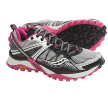 Saucony Xodus 3.0 Trail Running Shoes (For Women) in Grey/Black/Pink - Closeouts