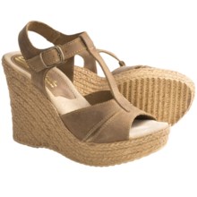 Sbicca Zachariah Wedge Sandals (For Women) in Brown - Closeouts