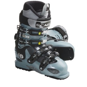 Scarpa Domina Ski Boots (For Women) in Ice Blue/Anthracite