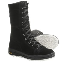 Scarpa Gardena Snow Boots - Suede, Shearling Lining (For Women) in Black - Closeouts