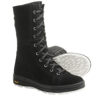 Scarpa Gardena Snow Boots - Suede, Shearling Lining (For Women) in Black
