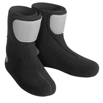 Scarpa Plus Fit Ski Boot Liners (For Men and Women) in Black