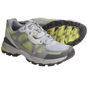 Scarpa Pursuit Trail Running Shoes (For Women) in Grey/Lemongrass