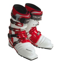 Scarpa T-Race Telemark Ski Boots (For Men and Women) in White - 2nds