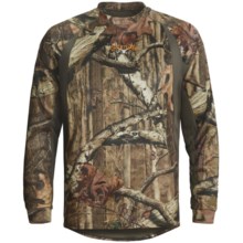 Scent-Lok® Ambush Carbon Alloy Top - Lightweight, Long Sleeve (For Big Men) in Mossy Oak Infinity - Closeouts