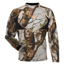 Scent-Lok® BaseSlayers Camo Top - Midweight, Long Sleeve (For Men) in Vertigo Grey - Closeouts