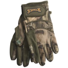 Scent-Lok® Midweight Carbon Alloy ClimaFleece Gloves (For Men) in Mossy Oak Infinity - Closeouts