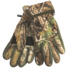 Scent-Lok® Timberfleece Carbon Alloy Bowhunter Release Gloves (For Men) in Realtree Ap - Closeouts