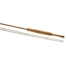 Schliske Bamboo Fly Rods Big T Handmade Fly Fishing Rod with Spare Tip - 7'6", 4wt, 2-Piece in Big T/Duron - Closeouts