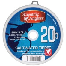 40%OFF 釣り糸 科学アングラーズプレミアムモノティペット - 海水、ハード、20メートル Scientific Anglers Premium Mono Tippet - Saltwater Hard 20m画像