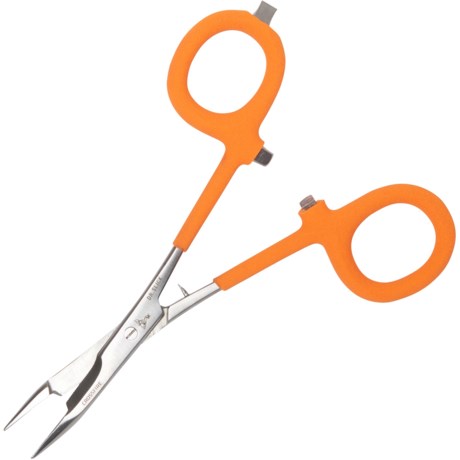Dr. Slick Co. Scissor Clamp - Straight, 6? - SATIN/ORANGE ( )