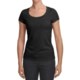 Scoop Neck Shirt - Cotton-Modal, Short Sleeve (For Women)