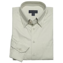 Scott Barber 3x1 Twill Sport Shirt - Long Sleeve (For Men) in Green/Tan - Closeouts