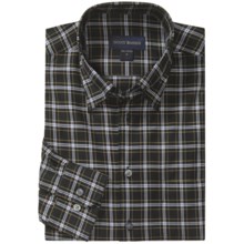 Scott Barber Andrew 4x4 Check Sport Shirt - Twill, Long Sleeve (For Men) in Black/White/Tan - Closeouts