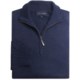 Scott Barber Cotton Melange Sweater - Zip Neck (For Men)