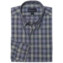 Scott Barber Spring Andrew Plaid Sport Shirt - Long Sleeve (For Men) in Grey - Closeouts