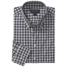 Scott Barber Spring James Check Sport Shirt - Cotton, Long Sleeve (For Men) in Multi - Closeouts