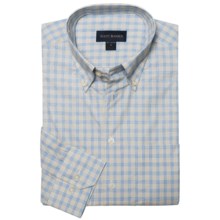 Scott Barber Spring James Sport Shirt - Cotton Plaid, Long Sleeve (For Men) in Blue - Closeouts