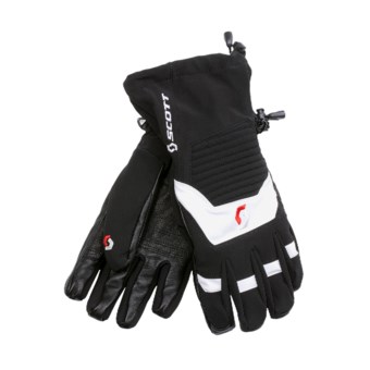 Scott Fall Line Component Gloves - Waterproof (For Men and Women) in Black/White