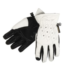 Scott Jade Soft Shell Gloves - Insulated (For Women) in White/Black - Closeouts