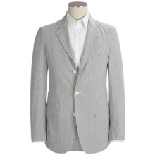 Scott James Arden Seersucker Jacket (For Men) in Grey - Closeouts