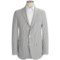 Scott James Arden Seersucker Jacket (For Men) in Grey
