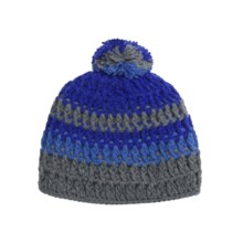 Screamer Audrina Beanie Hat (For Women) in Grey/Blue - Closeouts