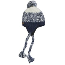 Screamer Bethanny Beanie Hat - Ear Flaps (For Women) in Navy - Closeouts