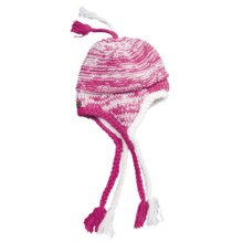 Screamer Misty Beanie Hat - Ear Flaps (For Women) in Rose - Closeouts