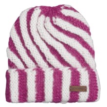 Screamer Vanessa Beanie Hat (For Women) in White/Rose - Closeouts