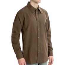Scully Lifestyle Polynosic Shirt - Long Sleeve (For Men) in Brown - Closeouts