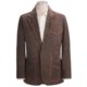 Scully Suede Leather Blazer - Whipstitched (For Men)