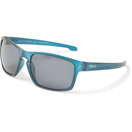 Gillz Seafarer Sunglasses - Polarized (For Men) - MATTE BLUE CRYSTAL ( )
