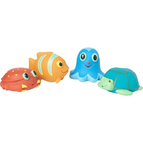 Melissa and Doug Seaside Sidekicks Squirting Water Toys - Set of 4 - MULTI ( )