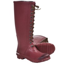 SeaVees 04/65 Off Shore Rubber Boots - Waterproof, Tall (For Women) in Brick - Closeouts
