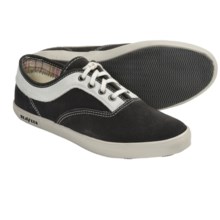 SeaVees 09/61 Volunteer Plimsoll Shoes - Lace-Ups (For Women) in Blacktop Suede - Closeouts
