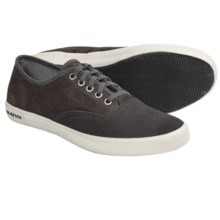 SeaVees 10/68 Circular Vamp Oxford Shoes (For Men) in Carbon Suede/Oxblood Leather - Closeouts