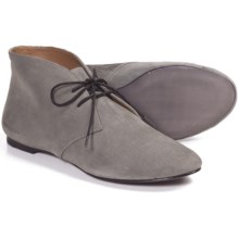 SeaVees 12/67 Chukka Boots - Scratch Leather (For Women) in Pewter Scratch Leather - Closeouts