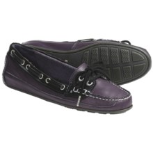 Sebago Bala Moccasin Shoes - Leather (For Women) in Violet Ice - Closeouts