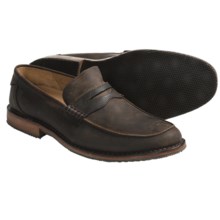 Sebago Bowdoin Shoes - Leather, Slip-Ons (For Men) in Dark Brown - Closeouts