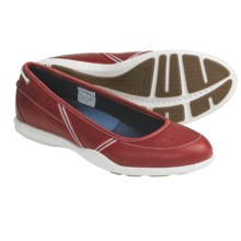 Sebago Calypso Skimmer Shoes - Leather (For Women) in Red - Closeouts