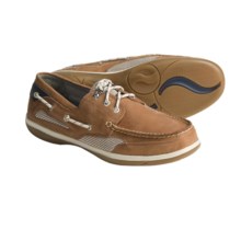 Sebago Castine Leather Boat Shoes (For Women) in Walnut Nubuck - Closeouts