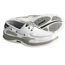 Sebago Clovehitch II Boat Shoes - Leather (For Men) in White - Closeouts