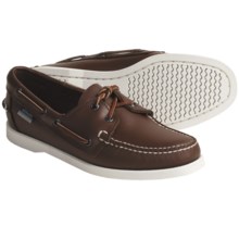 Sebago Docksides Boat Shoes - Leather (For Women) in Brown Elk - Closeouts