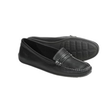 Sebago Lucerne Moccasin Shoes - Slip-Ons (For Women) in Black Leather - Closeouts
